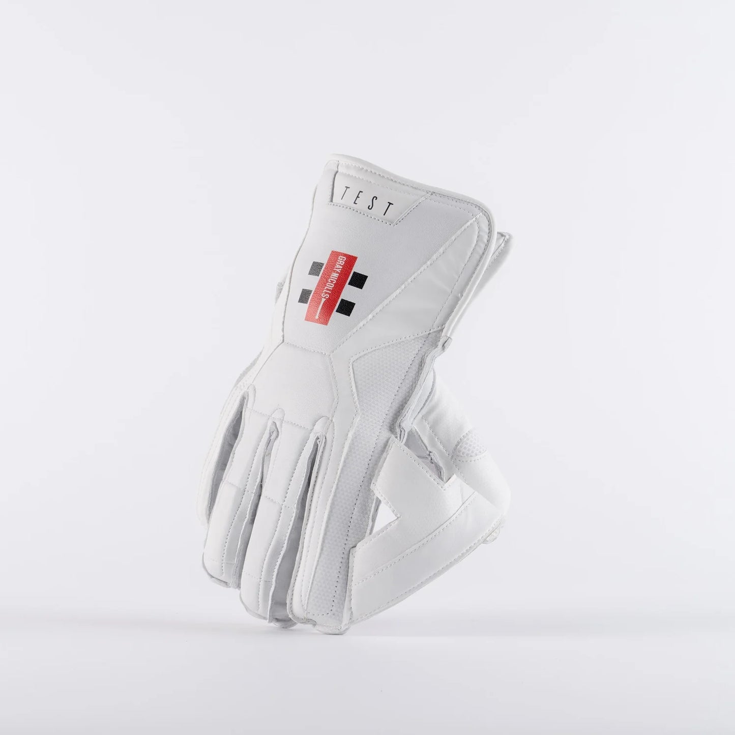 GRAY NICOLLS TEST WHITE WICKET KEEPING GLOVES