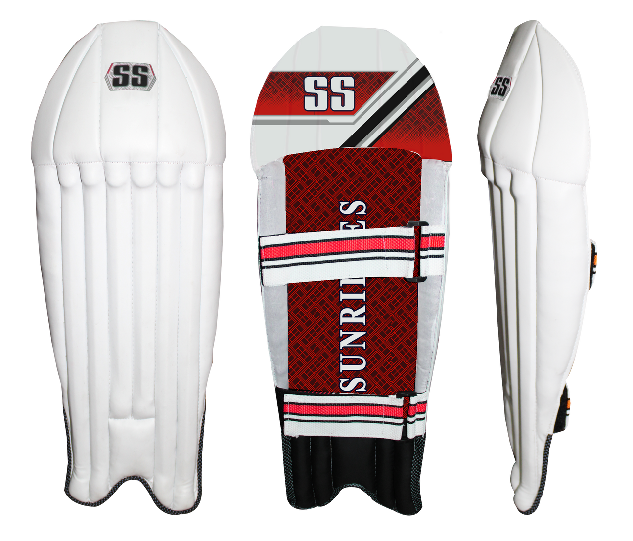 SS Wicket Keeping Pads Platino