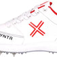 Payntr X Batting Spike (All White) Cricket Shoes