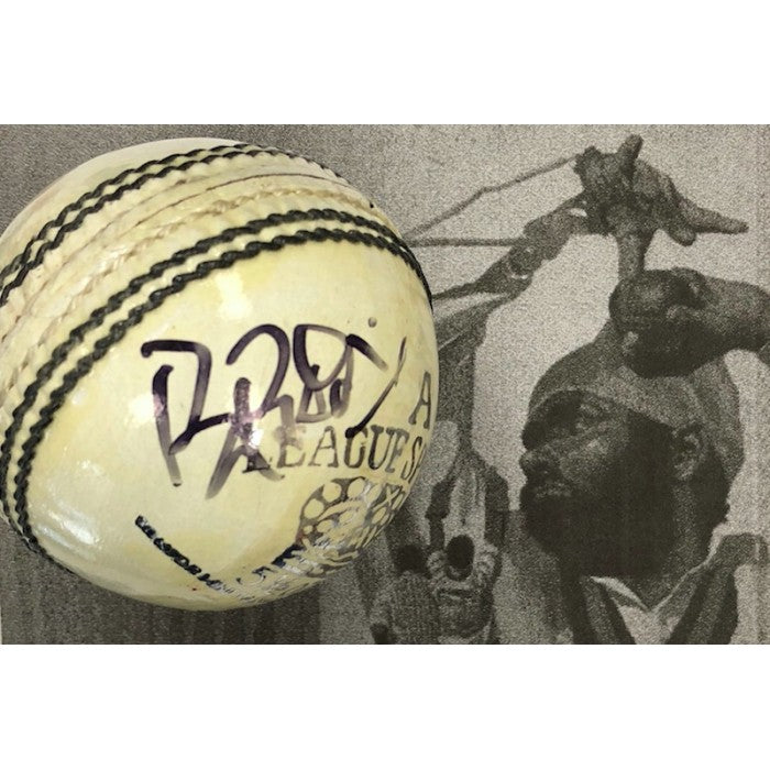 Bishan Singh Bedi Autographed Ball