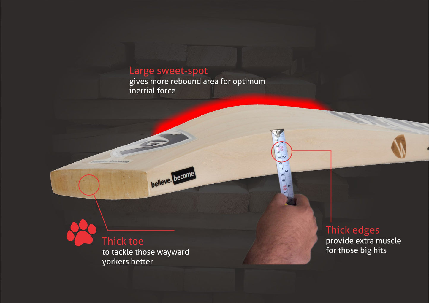Cricket Bat SG KLR 1(No Discount)