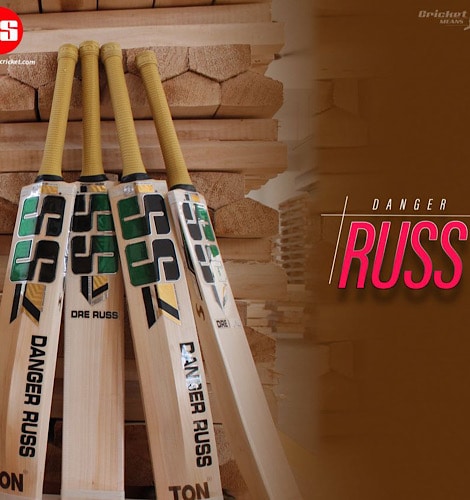 SS DRE RUSS PLAYERS ENGLISH WILLOW CRICKET BAT 2023(NO DISCOUNT)