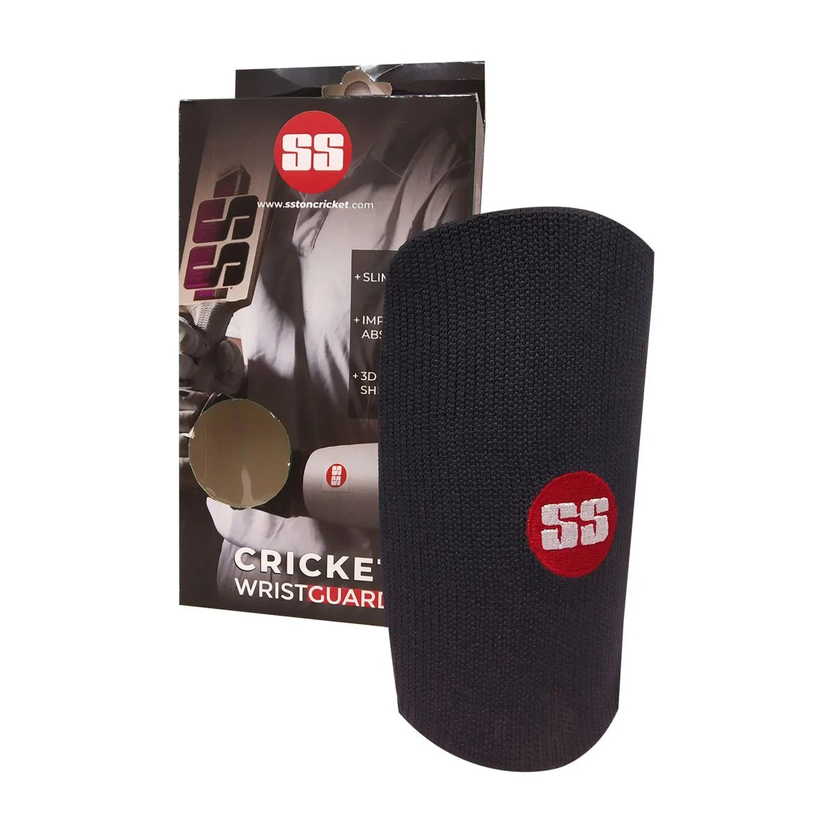 SS Premium Wrist Guard (Black) (SENIOR) 2023