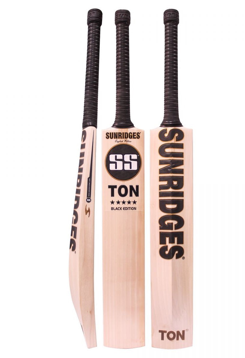 SS RETRO BLACK EDITION ENGLISH WILLOW CRICKET BAT 2023