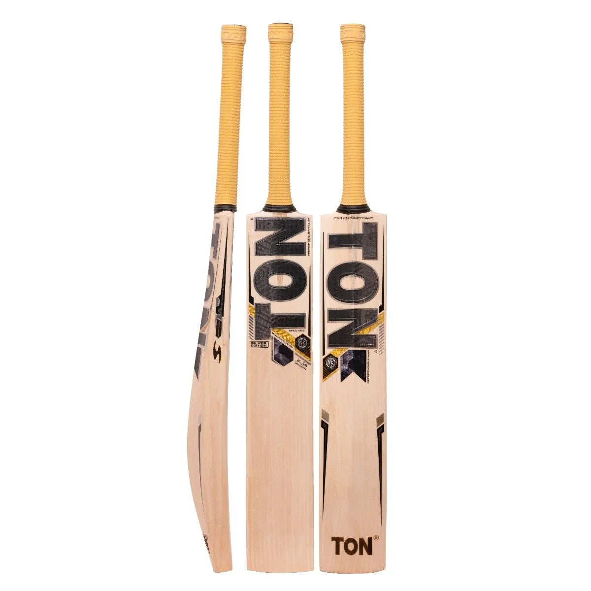 SS TON SILVER ENGLISH WILLOW CRICKET BAT 2023