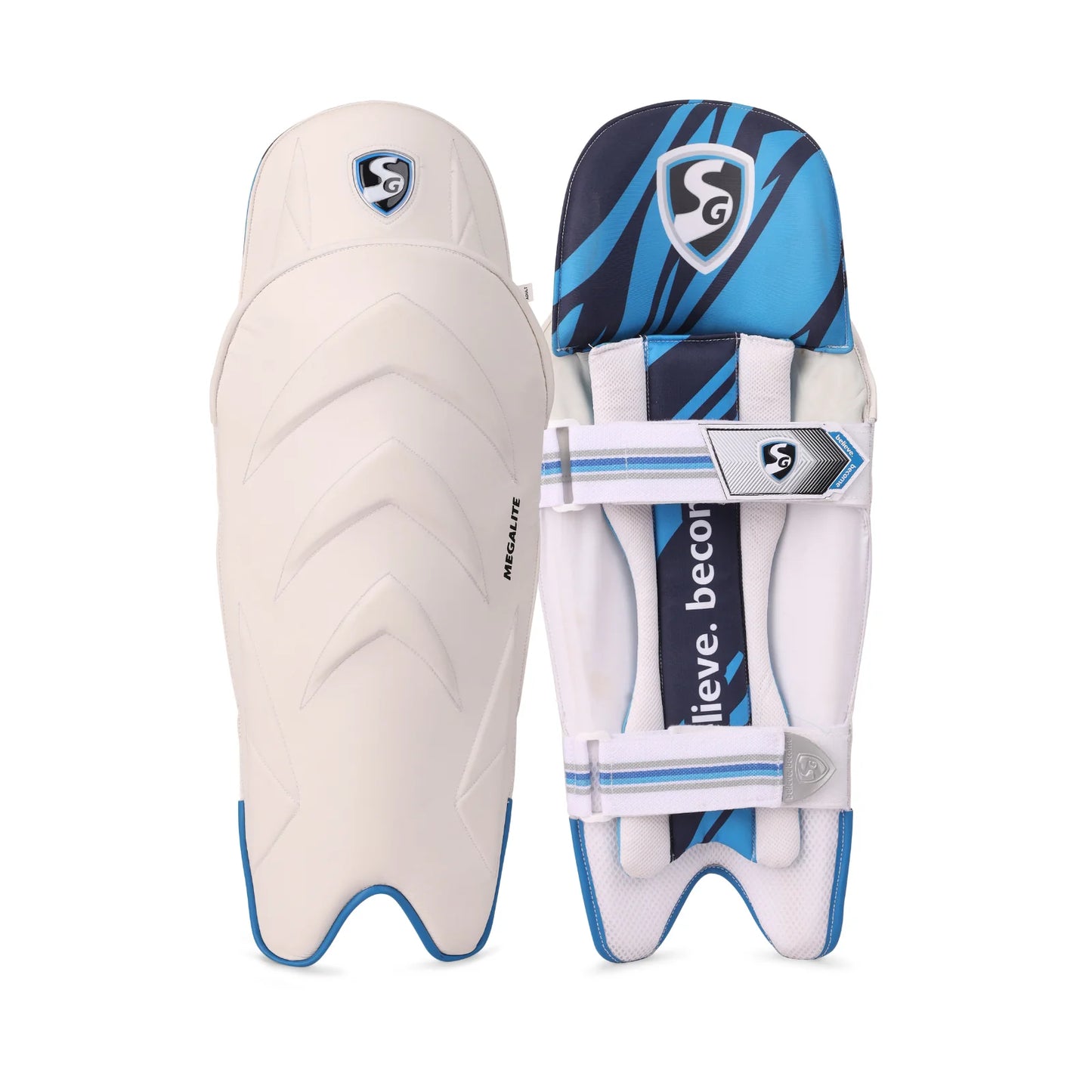 SG Megalite Cricket Wicket keeping Leg-guard ( Wicket keeping Pad)(2024)