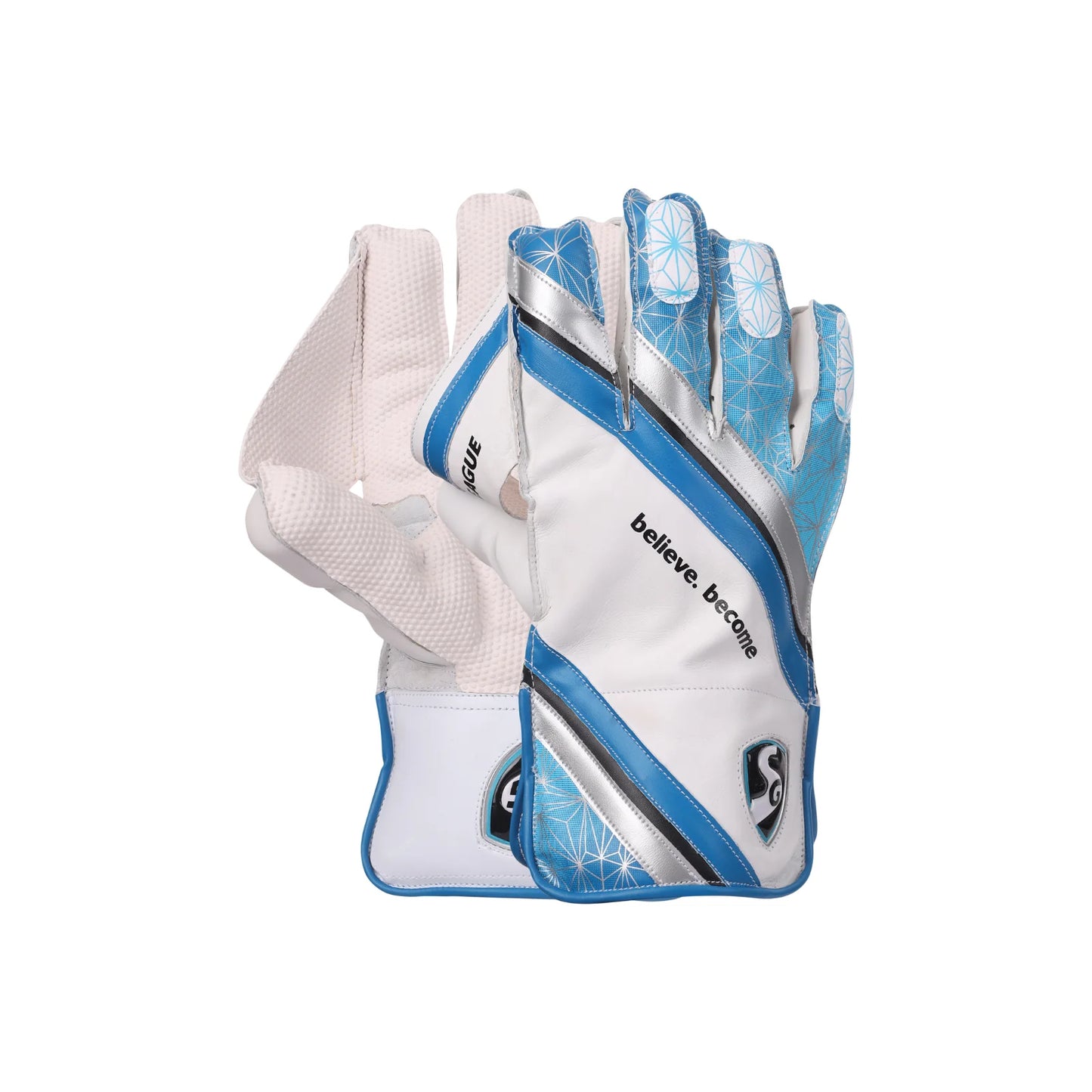 SG League Wicket Keeping Gloves (Multi-Color) W.K. Gloves(2024)