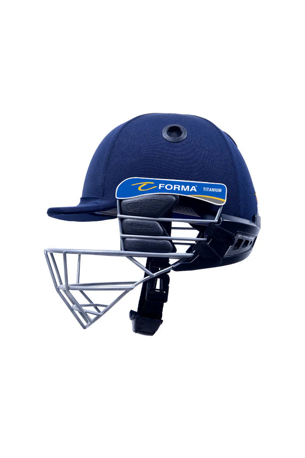 Forma Little Master MS Steel grill Cricket Helmet(2024)