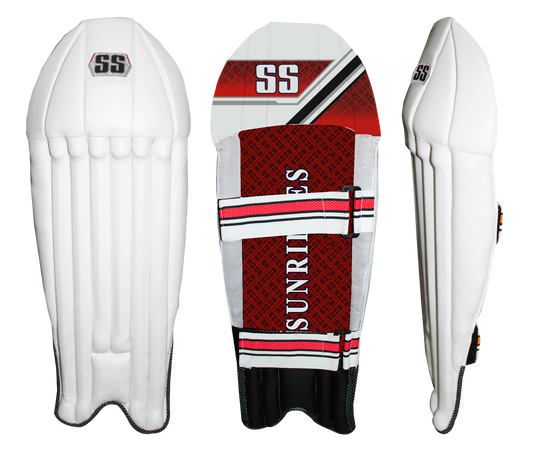 SS Wicket Keeping Pads Platino