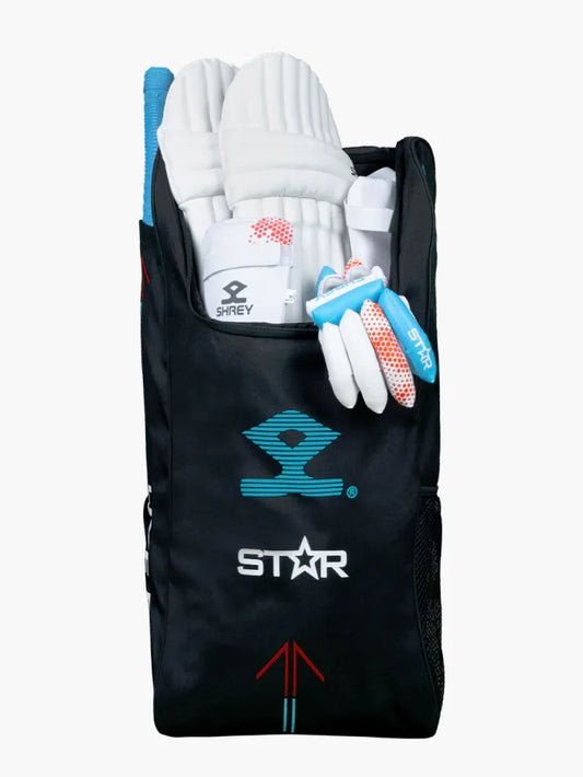 Shrey Star Cricket Set (Kashmir Willow) (With Helmet)(2024)