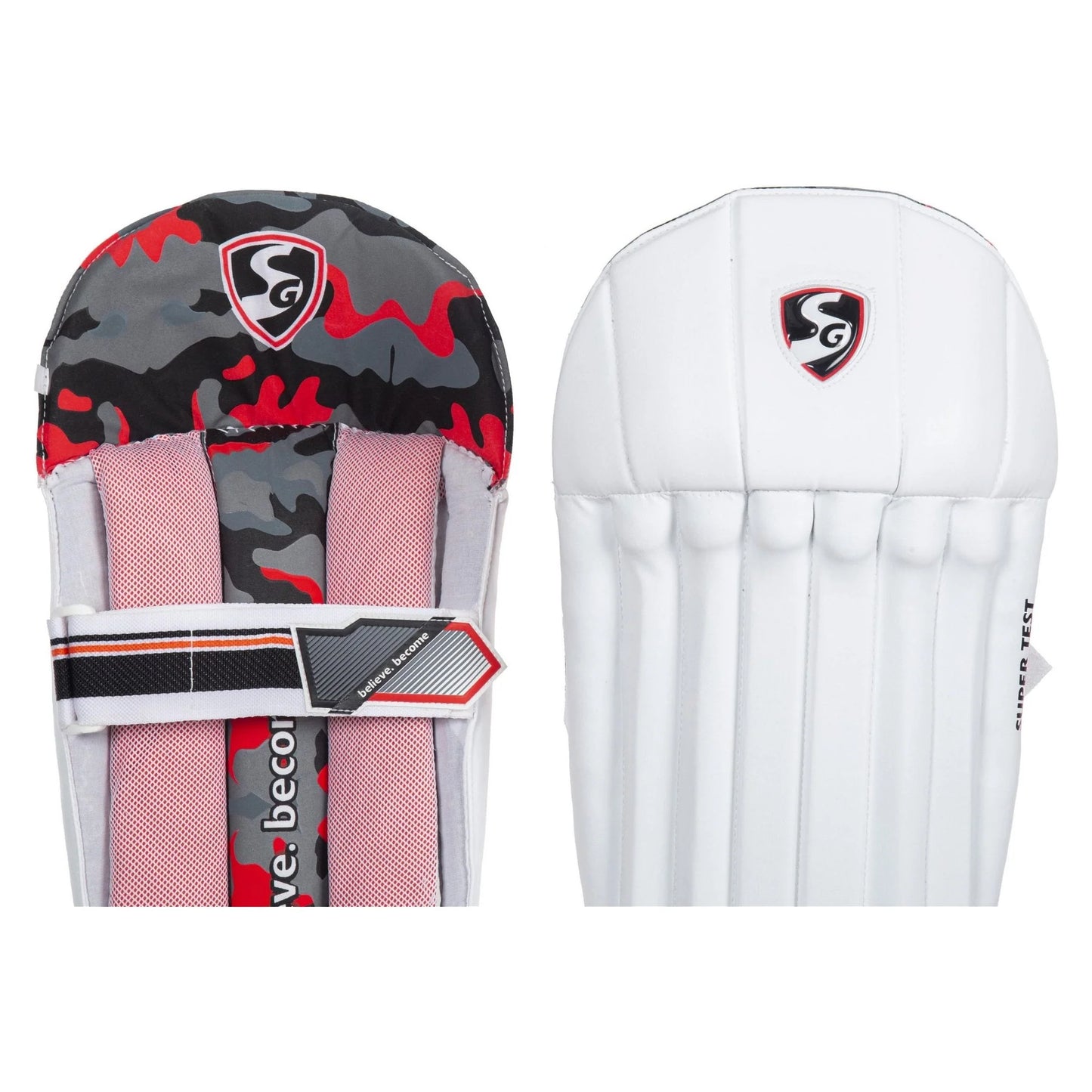 SG Super Test Cricket Wicket keeping Leg-guard ( Wicket keeping Pad)(2024)