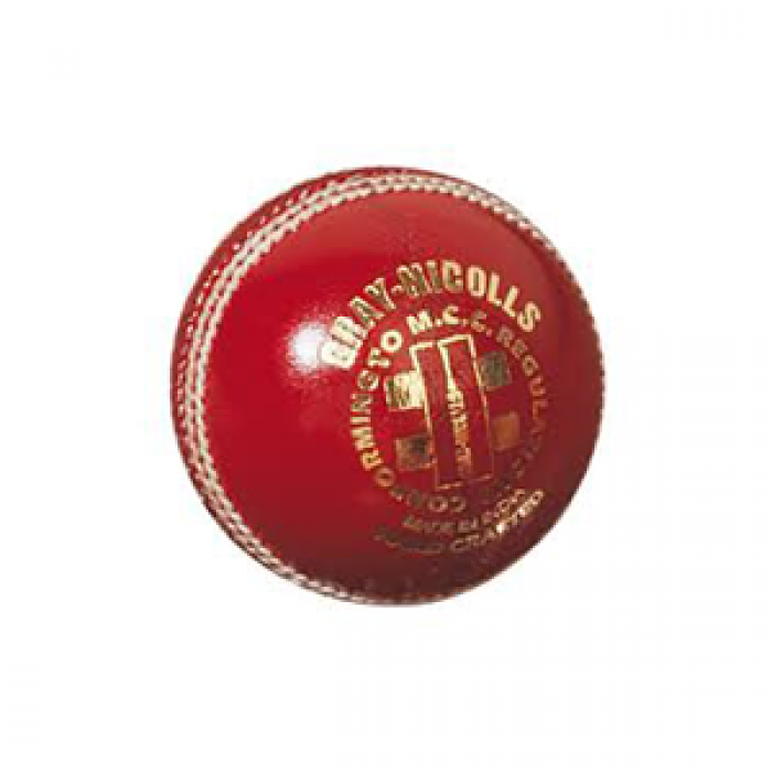 Gray Nicolls Test Match - 5.5 Ounces Red - Single Ball