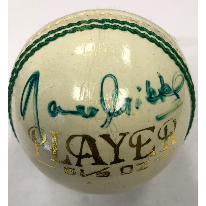 Lance Gibbs Autographed Ball