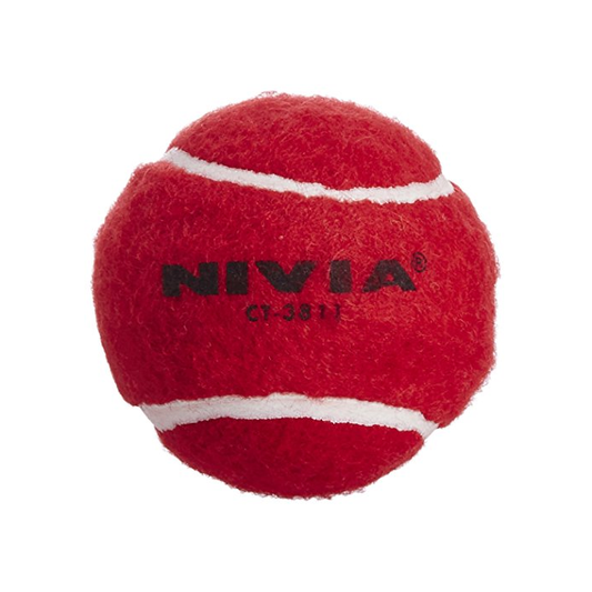 Nivia Heavy Tennis Ball (Red/Yellow) - 2 dozen value pack.
