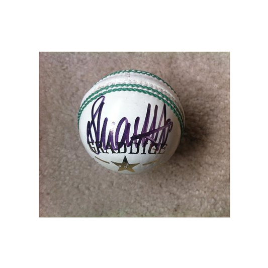 Stuart MacGill Autographed Ball