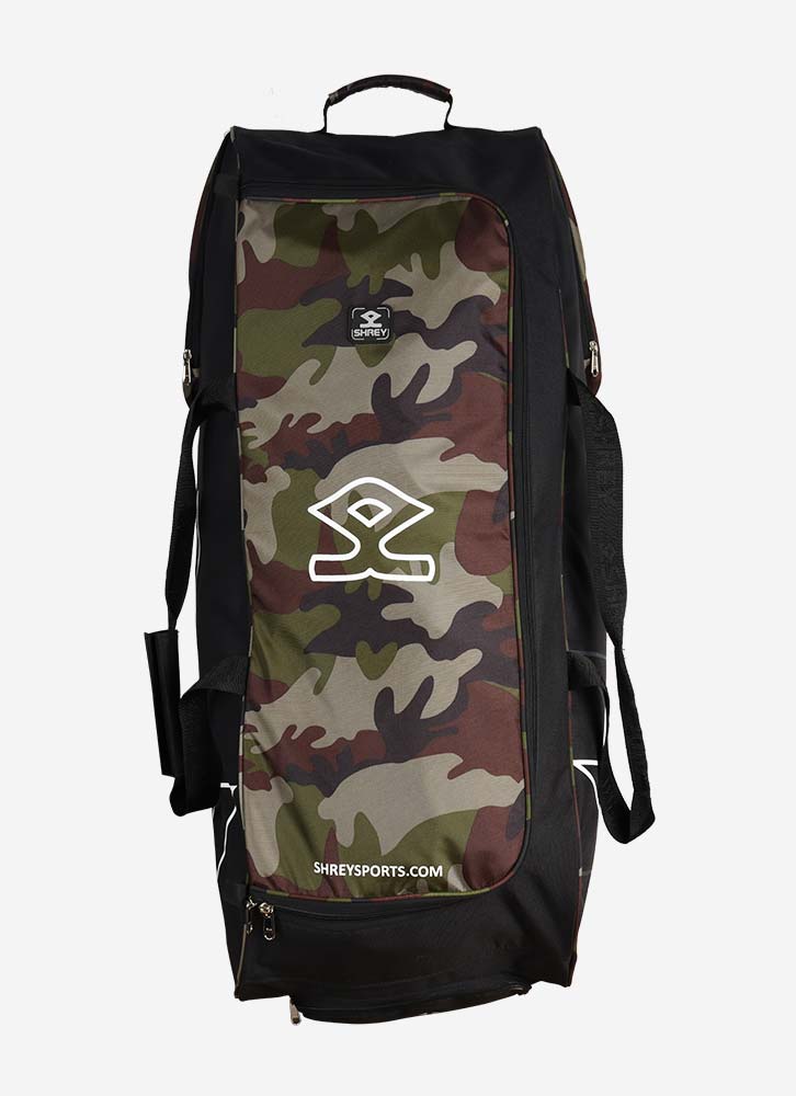 Shrey Star Wheelie Camouflage Bag Cricket Kit Bag 2023